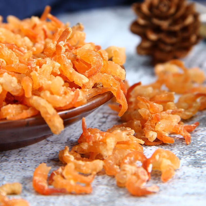 海米虾米 金钩海米虾仁干虾干大虾米干货 中海米500克【图片 价格