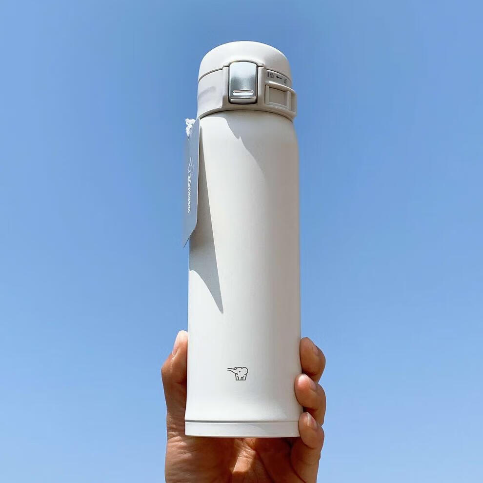 象印(zo jirushi)日本进口保温杯男女儿童小学生便携超轻象牌印象水