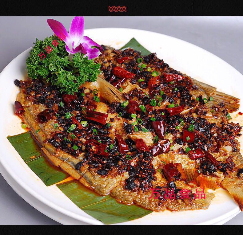 湖北特产鄂州樊口武昌鱼358g条红烧味豆豉味真空包装风干即食鱼豆鼓