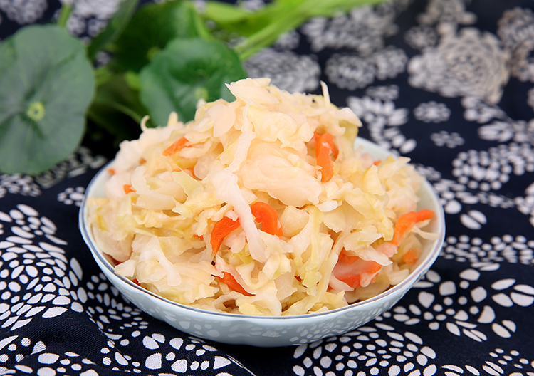 巴盟烂腌菜酸菜泡菜400g真空袋装 内蒙古特产腌甘蓝咸菜圆白菜【图片