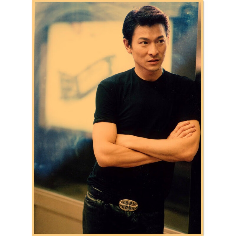 海报墙纸8090年代港台歌星海报怀旧老照片酒吧餐厅挂画墙贴 17【图片