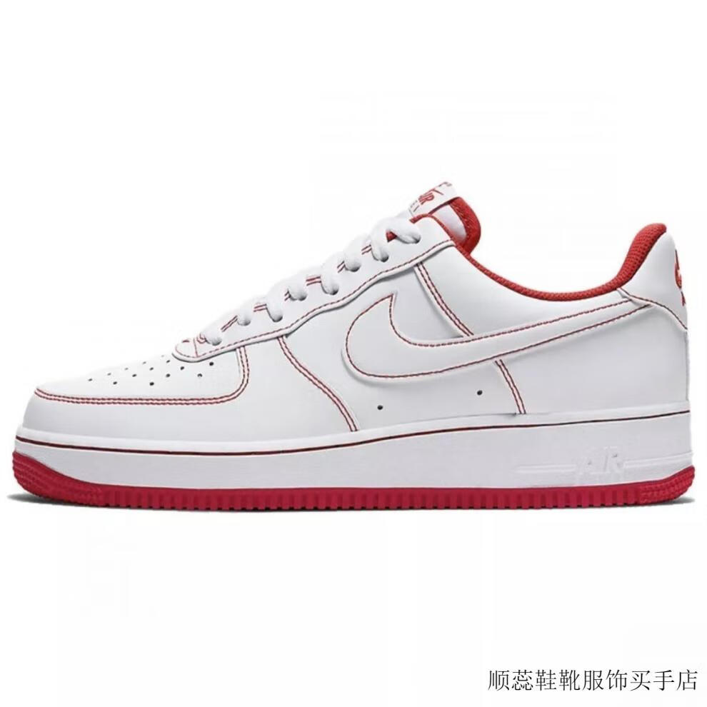 【尖货】耐克空军一号supreme联名运动板鞋男af1低帮滑板鞋女学生休闲