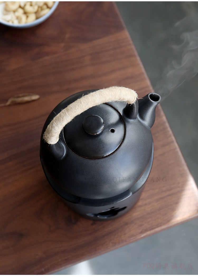 荣冠炭炉煮茶炉酒精炉家用户外烧茶陶瓷煮茶器温酒炉煮酒炉炭火温茶炉