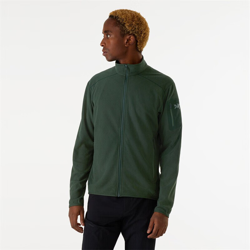 arcteryx始祖鸟 delta lt jacket 轻量透气保暖 男士夹克抓绒衫 黑