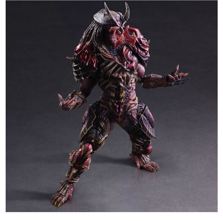 改异形大战铁血战士手办呕吐者怪兽玩具模型人偶玩偶公仔可动 异形2抱