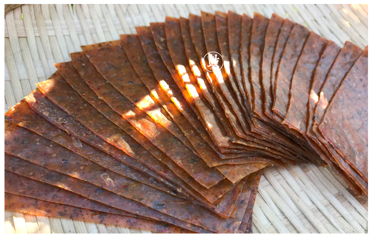 农家手工紫苏酸枣片 南酸枣皮 山枣糕 零食小吃250g 250g瓶装【图片