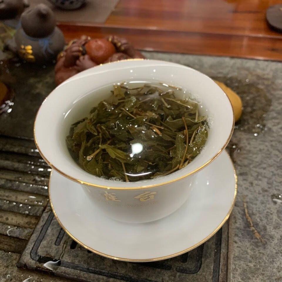 老挝灰茶 老挝灰茶茶叶男士专饮白茶原生态灰茶老挝特产 100克【图片