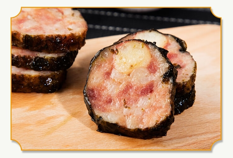 日式海苔猪肉卷广式紫菜卷3条装手工肉卷日式料理广式早茶猪肉卷 p60