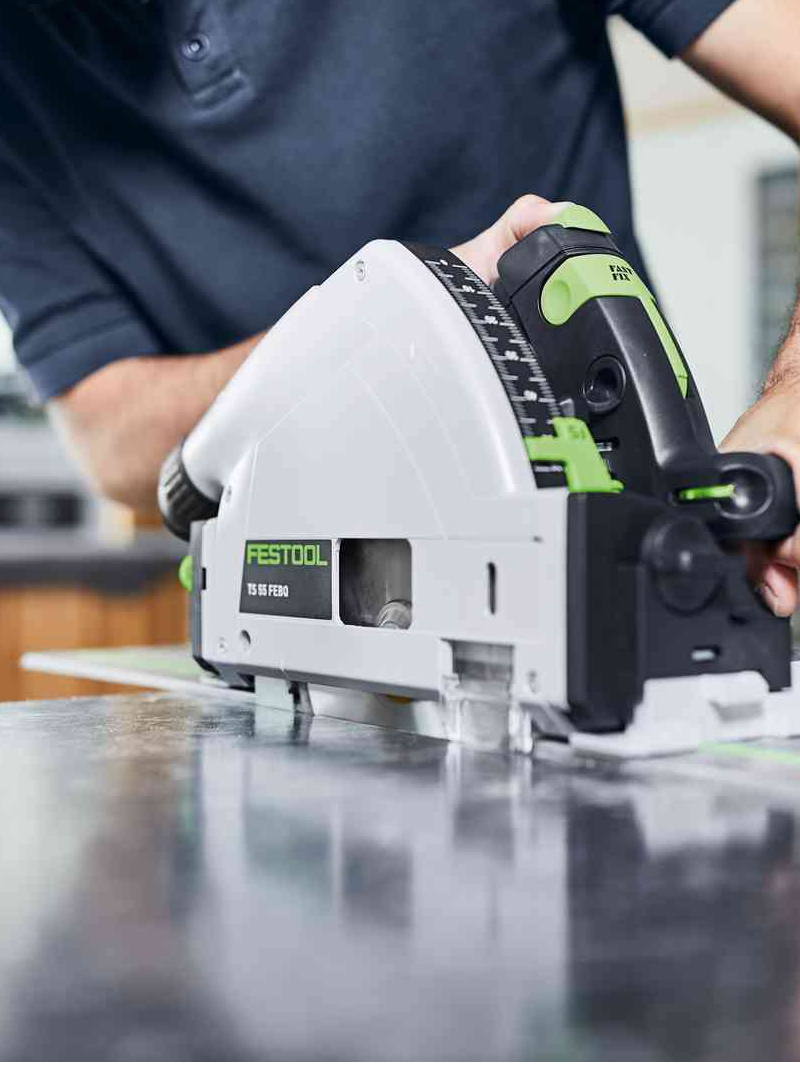 德国费斯托电动工具ts55f电圆锯手提切割机切入轨道锯倒装手电锯家用