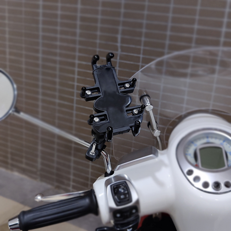 适用于标致django姜戈150改装手机支架sf3/sf4减震手机支架防震导航