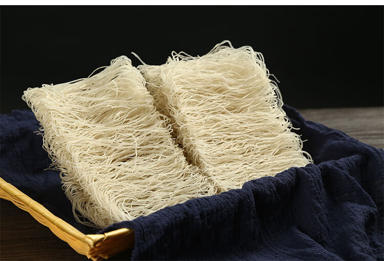 湖头·米粉 福建闽南特产福寿细米粉安溪湖头粉丝纯手工米粉自然营养