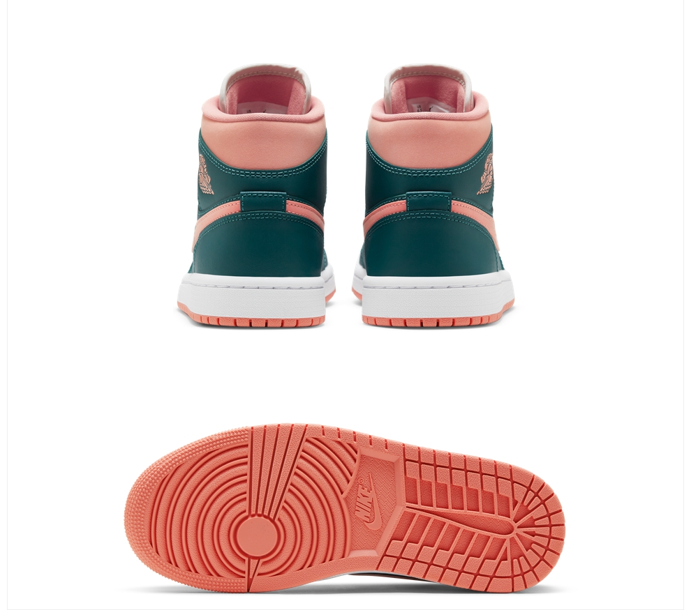 耐克休闲运动鞋_NIKE 耐克 胜道运动 AIR JORDAN 1 MID SE AJ1 女子运动鞋 BQ6472-308 36.5