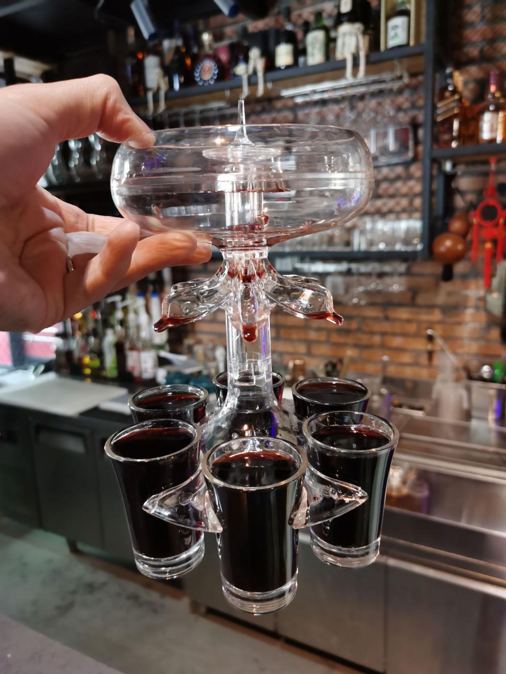 创意网红公平分酒器个性倒酒平均分酒仪式感酒桌游戏道具 公平分酒器