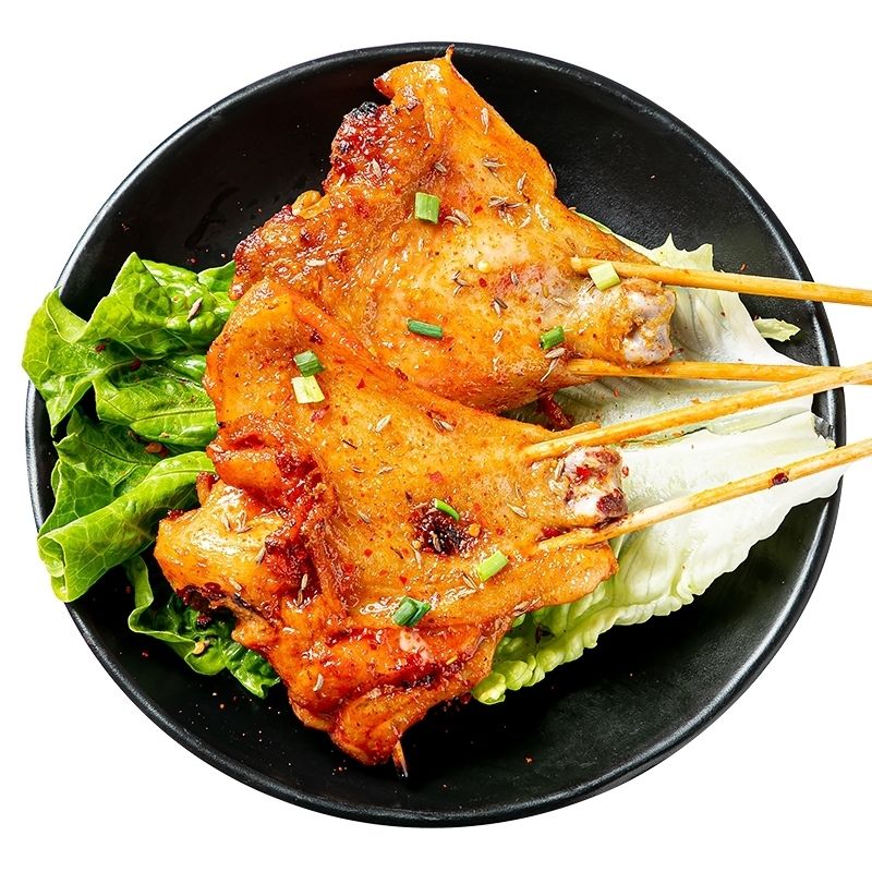 过师傅蝴蝶腿串湘西小串烤串户外烧烤调理腌制烤鸡腿1.