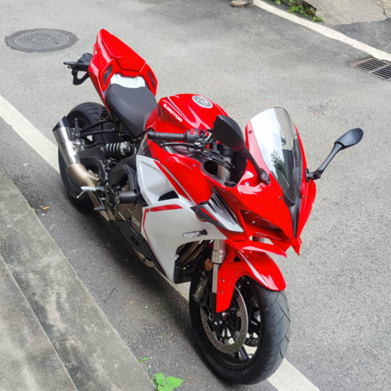 22年新款赛600后驼峰钱江改装件 护弓 红色【图片 价格 品牌 报价】