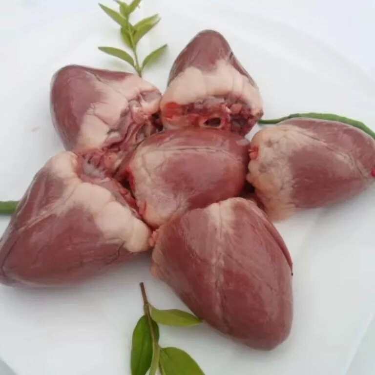 新鲜现取山羊心羔羊心生羊心山羊心脏羊杂羊肉原味羊心 羊心8斤装