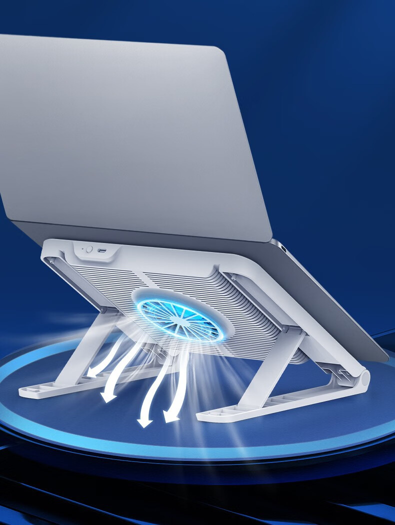 虞友(yuyou)半导体笔记本散热器平板电脑cpu水冷降温抽风式外置风扇