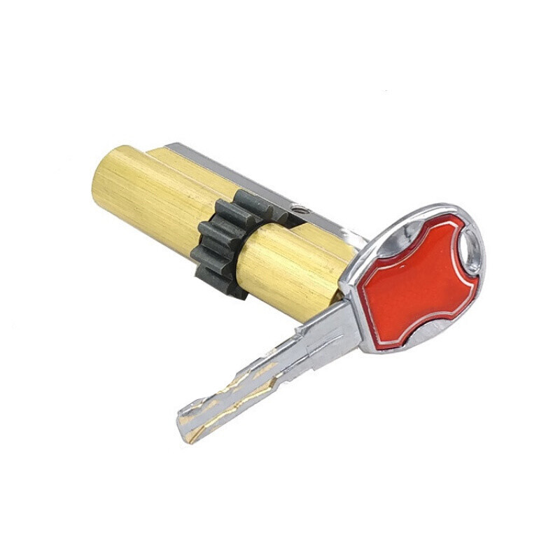 齿轮锁芯c级b级叶片防盗门锁芯p19十齿轮75mm小帅10齿轮p39 11齿30 38