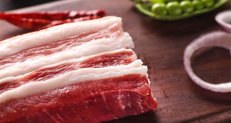 网易味央生鲜冷冻黑猪肉五花肉350g2天然谷饲生鲜黑猪肉