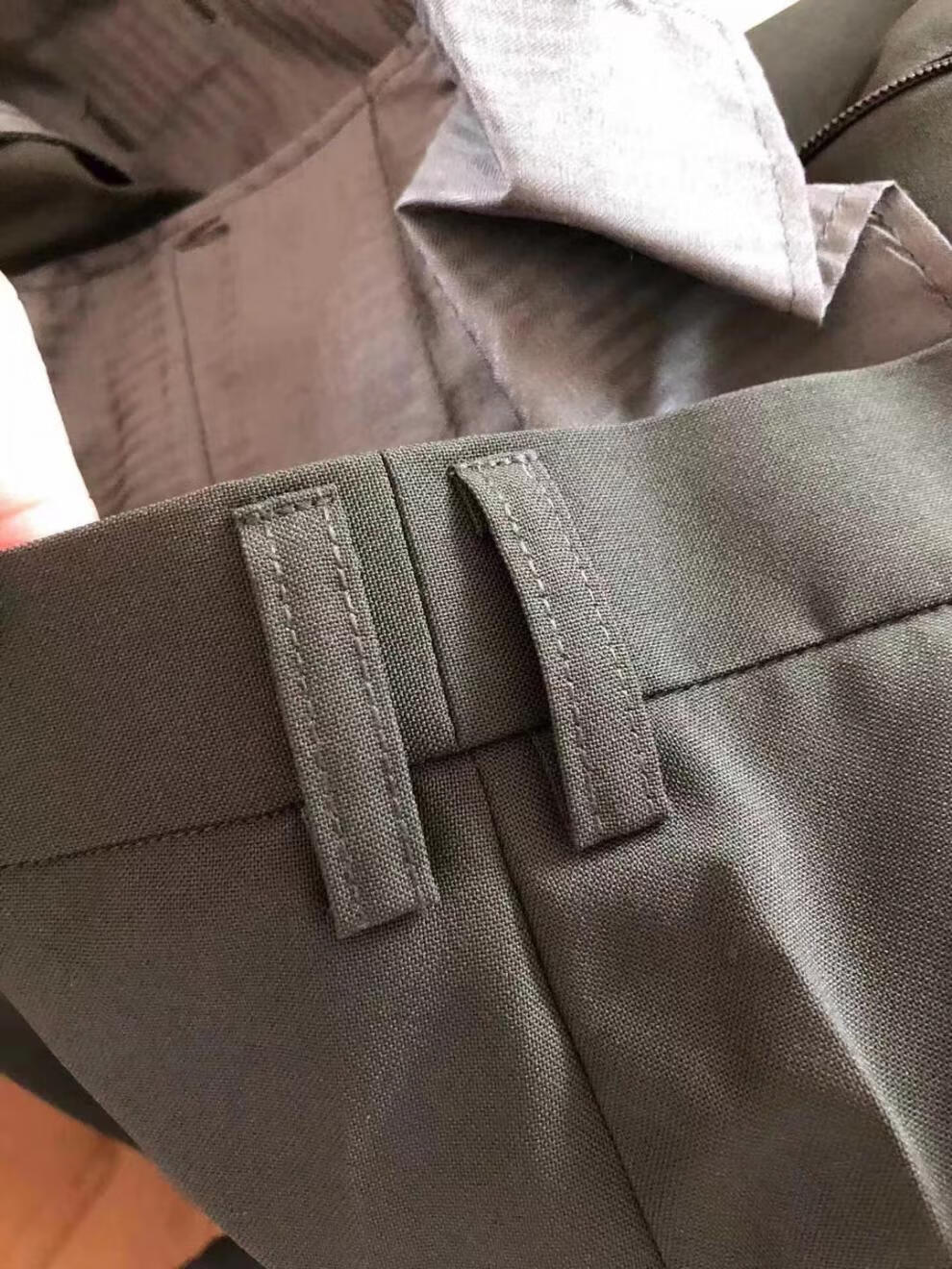 《常服 新式松枝绿夏常服裤子正装夏常裤薄款速干透气免烫休闲西装裤