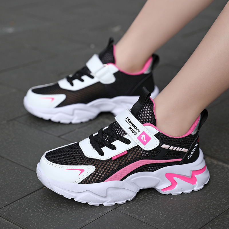 duck小黄鸭专卖儿童鞋春秋季小白鞋透气运动鞋童鞋童网鞋中大童网面