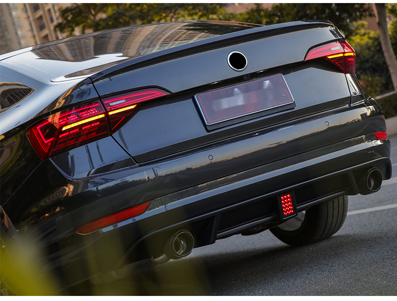 适用1921大众新速腾改装后唇排气领航灯双出后扰流爆改中网小包围 gti