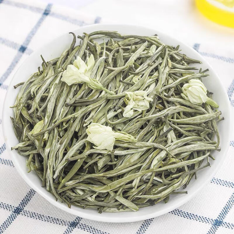 2022茉莉兰雪花茶茉莉雪竹茉莉大白毫茉莉针王浓香型四川碧潭飘雪25og