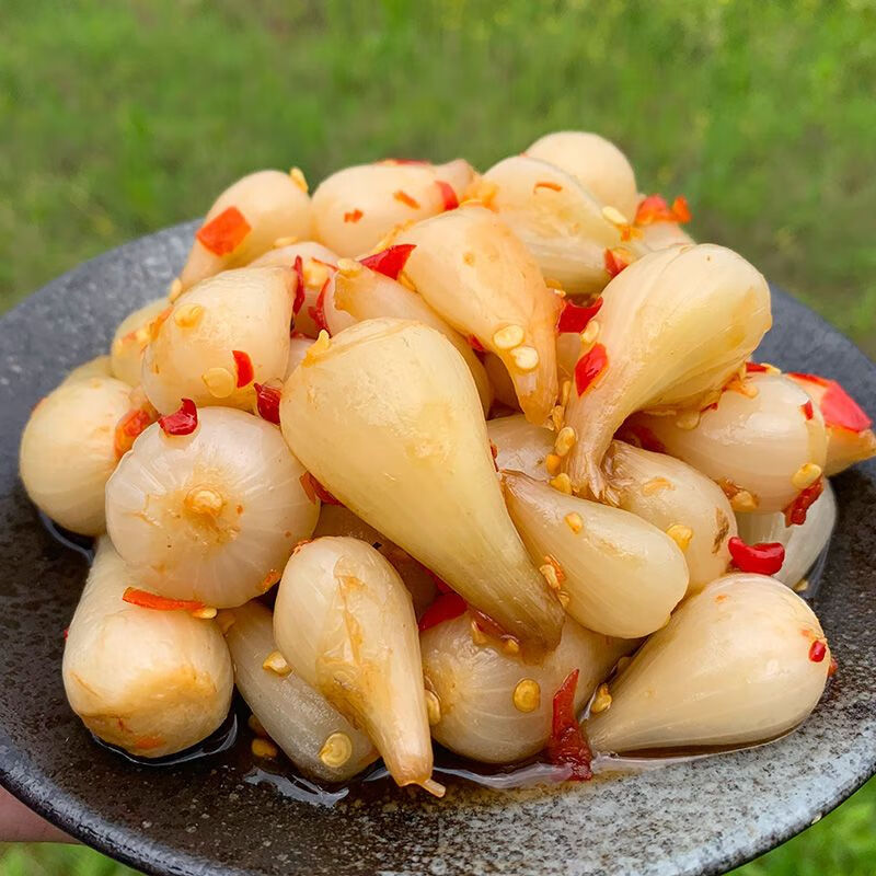 江西特产酸辣荞头新鲜酸辣脆藠头下饭菜辣椒酱泡菜酱菜 酸辣荞头1瓶