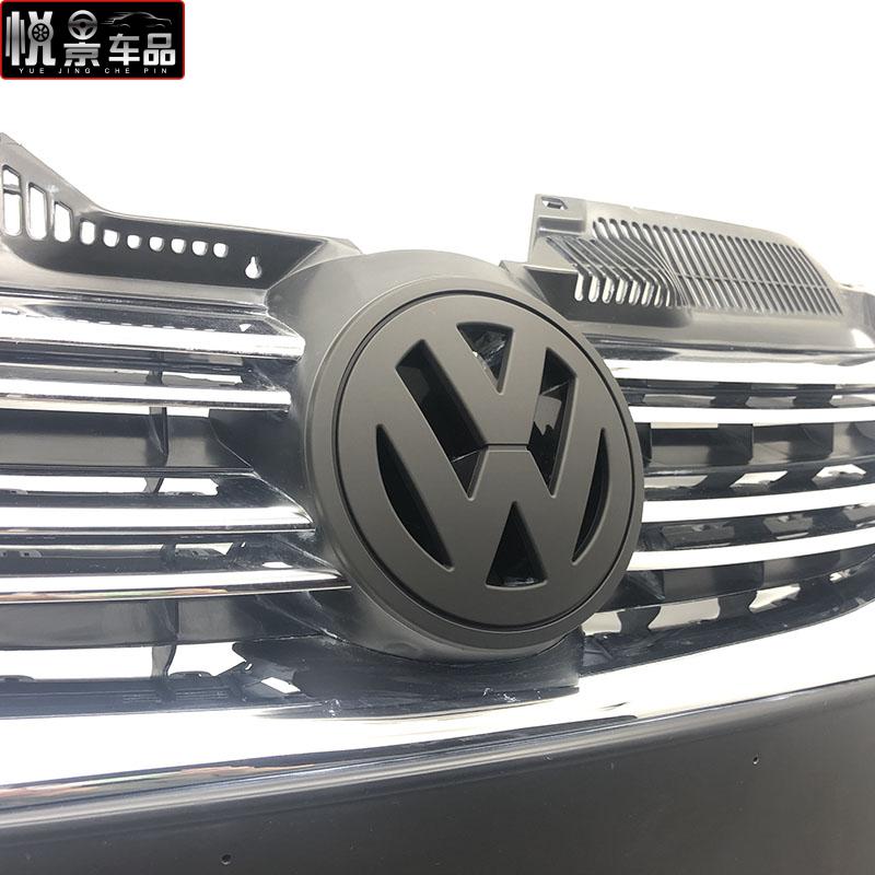 中网标前后车标恶魔装饰贴免拆款 06-11款速腾前 后(碳纤维)【图片