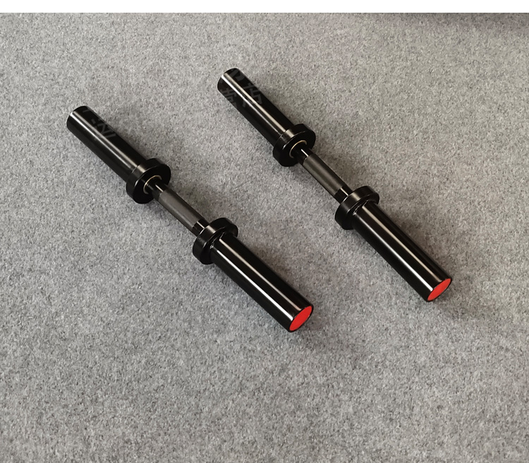 5孔径电镀哑铃杆丝光杆哑铃杆短 哑铃杆通用一对 哑铃杆子 哑铃奥杆