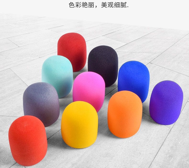 奥古者(aoguzhe)加厚麦克风话筒套一次性通用可洗套头套子好唱歌防摔