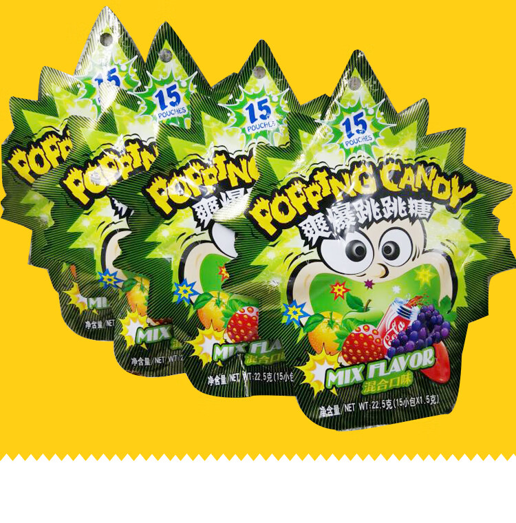 wanheda爽爆跳跳糖混合味糖果爆炸糖零食雨林食味 c6: 散装跳跳糖约50