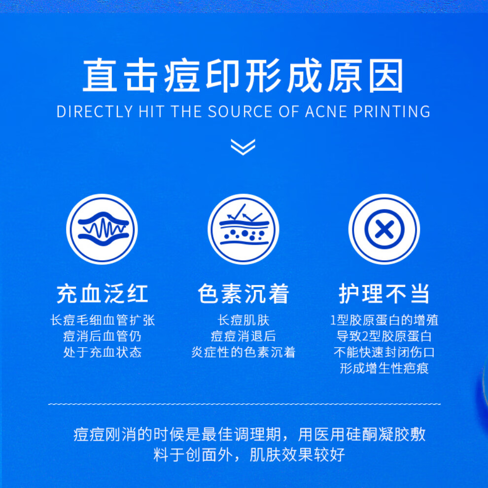 【官方旗舰】锐王印可宁imcinine锐王印可宁医l用硅酮凝胶祛痘印烧伤