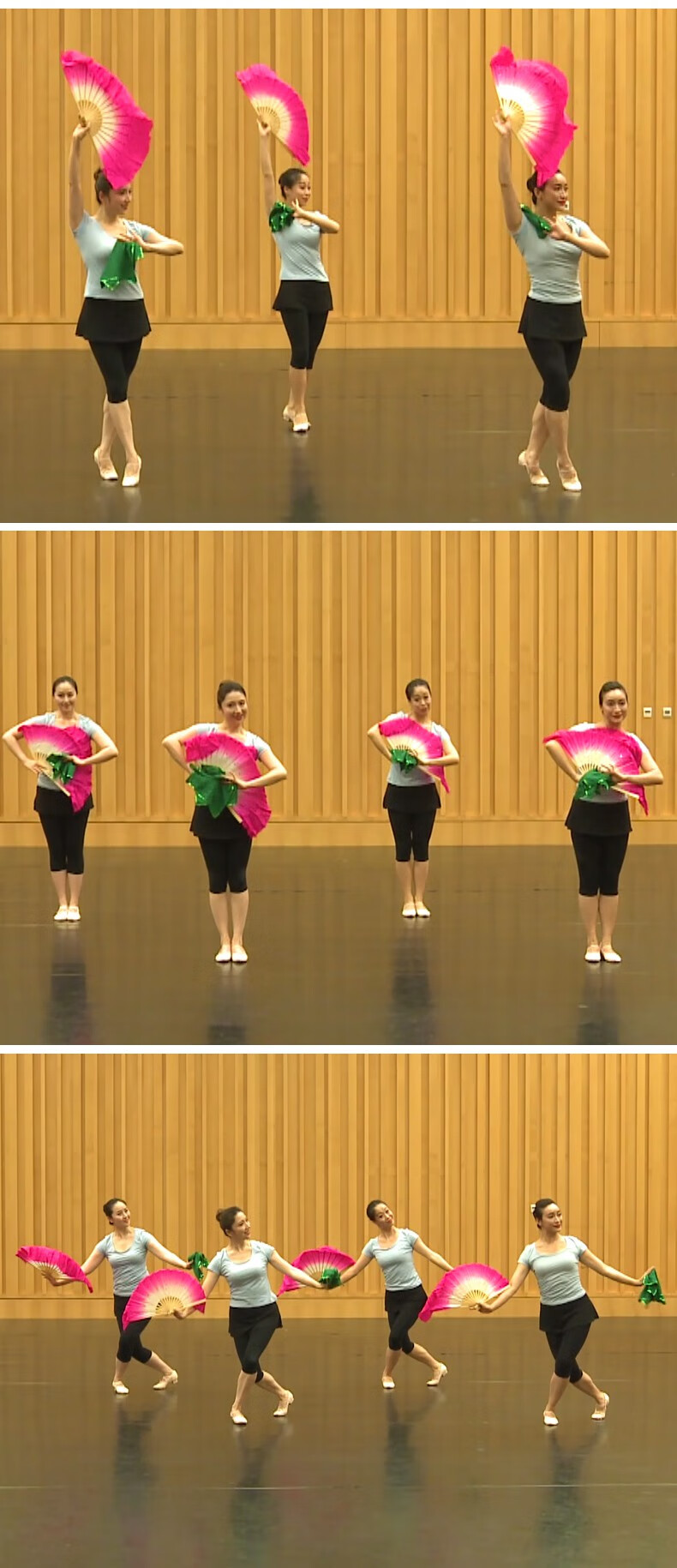 舞蹈手绢花考级专用 中国舞蹈家协会十级考级花鼓舞韵专用七级俏兰花