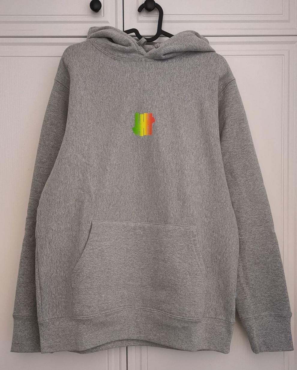 美潮经典不败五道杠undefeated重磅卫衣男女情侣街头运动嘻哈外套