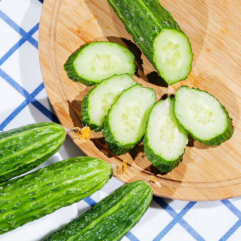 密云扶贫馆 绿黄瓜 青皮长黄瓜 新鲜蔬菜 500g