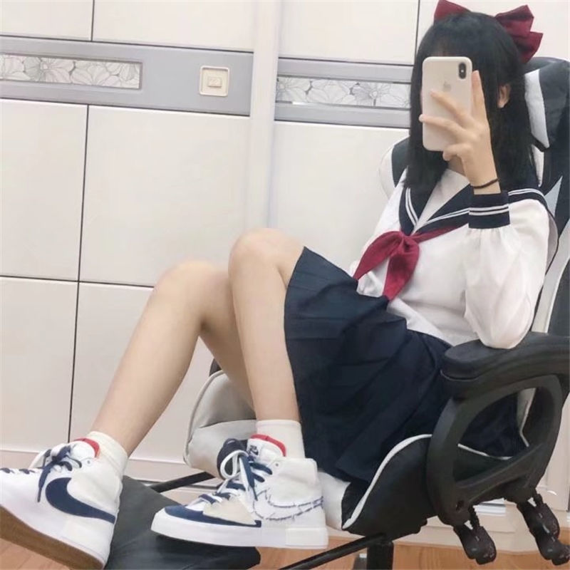 【商场同款】莆田纯原 开拓者低帮sb blazer mid拆钩拆线解构拼接男女