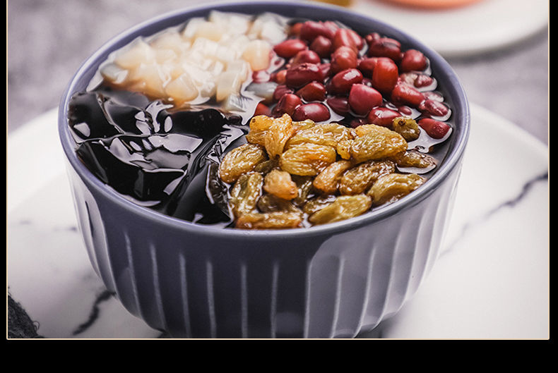 红蜜豆椰果椰奶材料全套配料 烧仙草奶茶套餐*6份【礼盒装】【图片