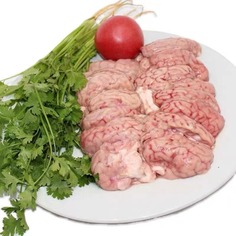 腾旺纳跃腾旺纳跃 腾旺纳跃羊脑新鲜羊脑花羊脑髓火锅食材冷冻羊杂