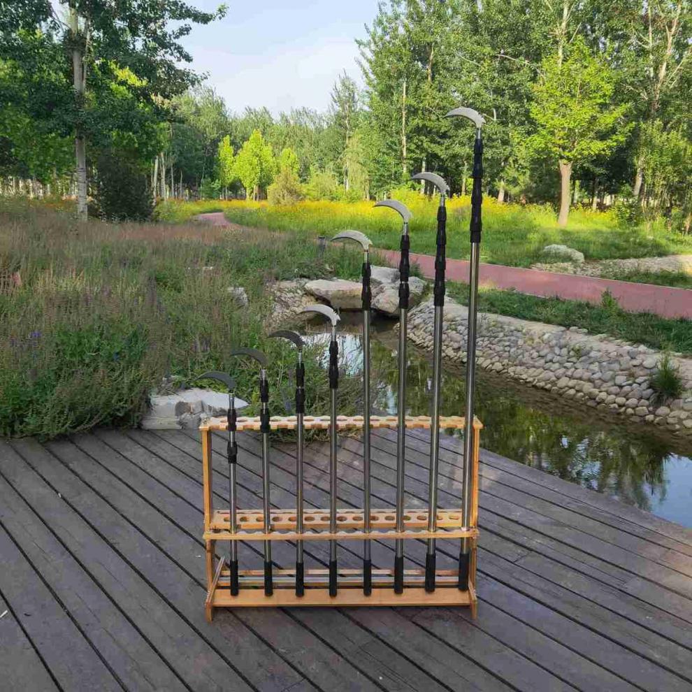 高空摘果器神器伸缩摘割槟榔刀伸缩杆高空加长多功能树上摘果神器龙眼