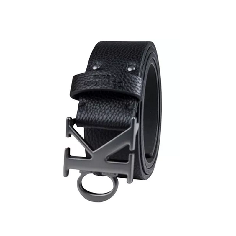 calvinklein凯文克莱ck男腰带徽标搭扣皮带商务休闲送男友black38cm