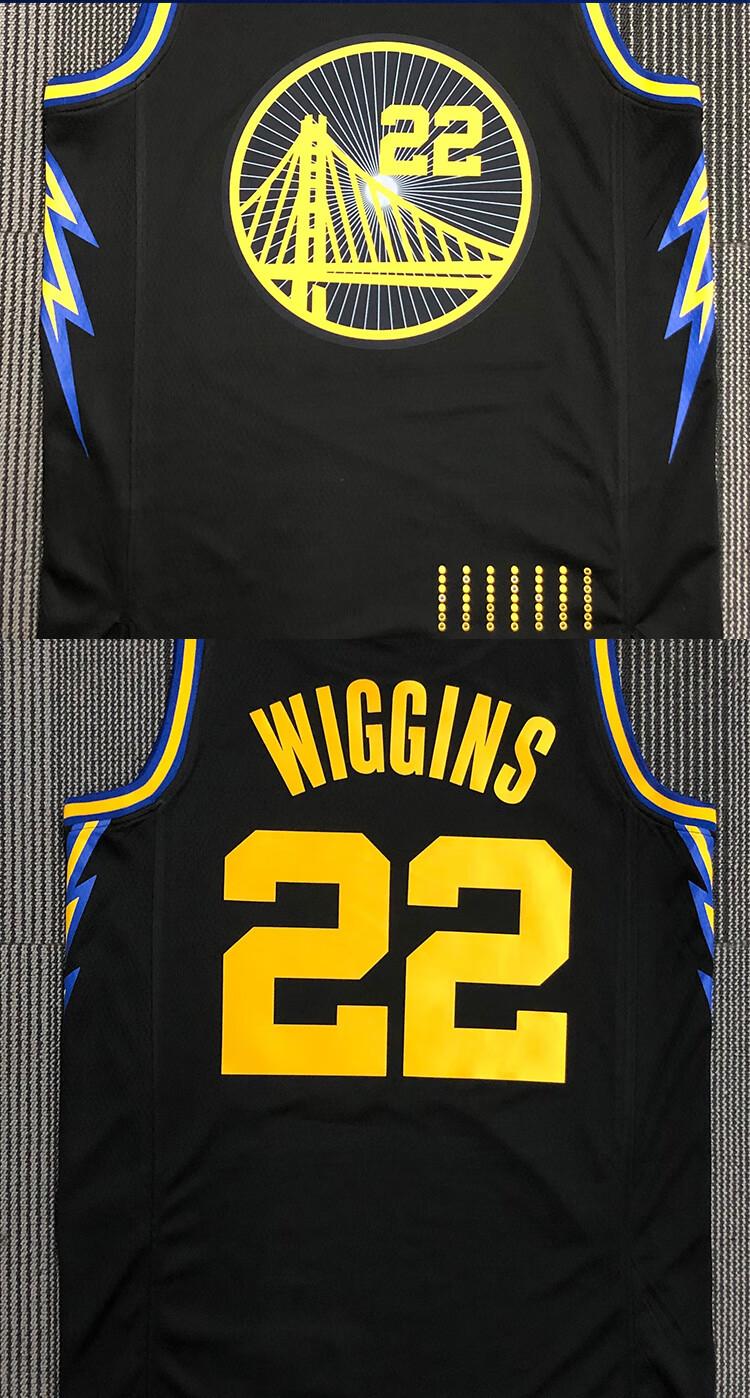 腾讯·体育nba全明星勇士队号维金斯球衣球裤套装城市版3普尔23格林