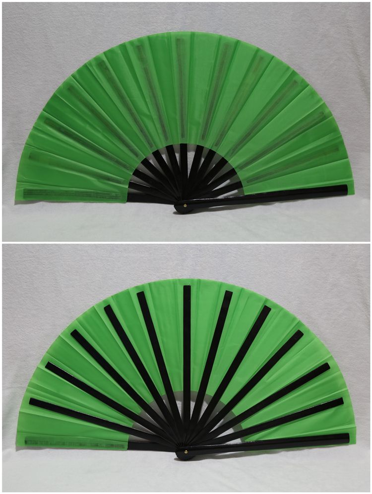 aea 太极扇功夫扇竹子骨武术表演扇健身扇响扇 小学生和儿童8寸款 8