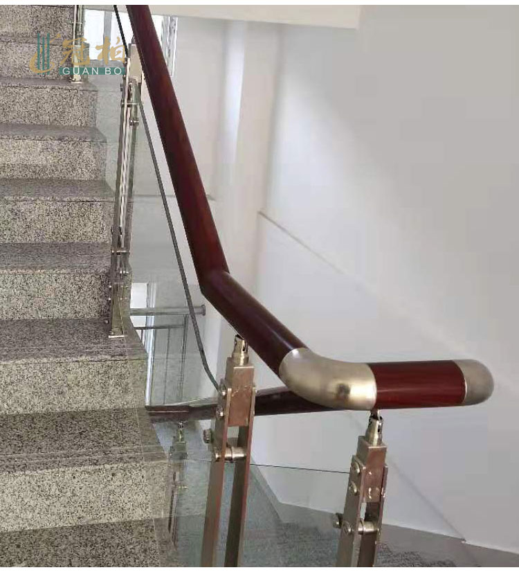 室内pvc热弯塑木高分子圆形 椭圆形马蹄形防木纹楼梯扶手配件 pvc马蹄