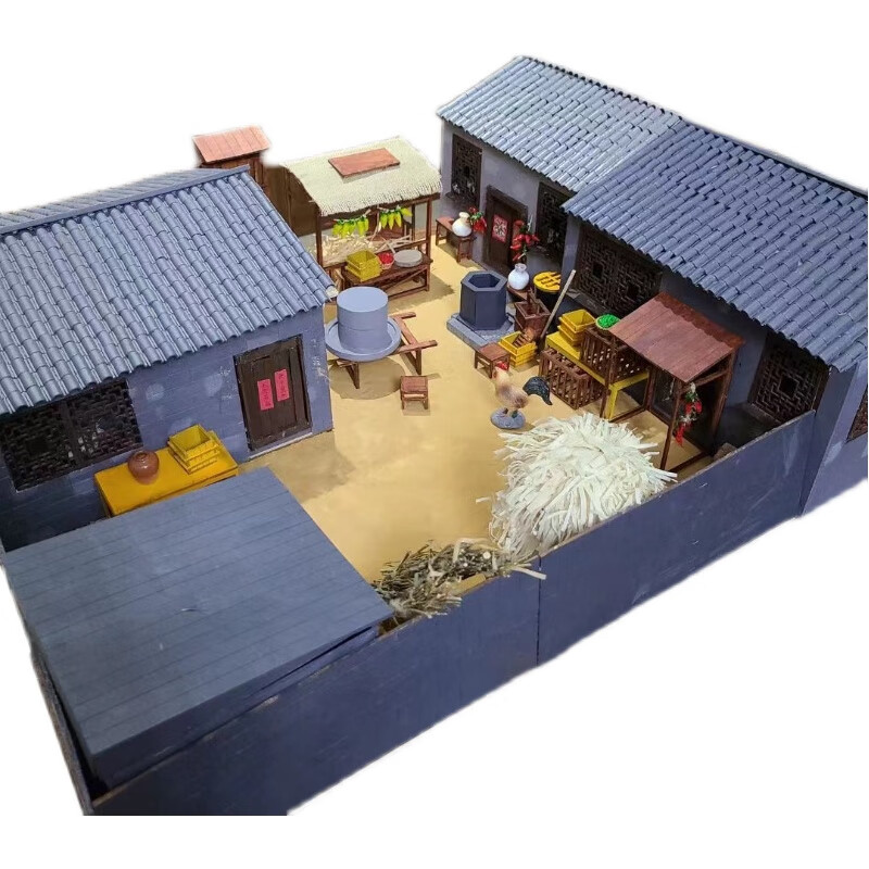 武林外传diy小屋 武林外传周边同福客栈原创diy小屋场景还原微缩模型