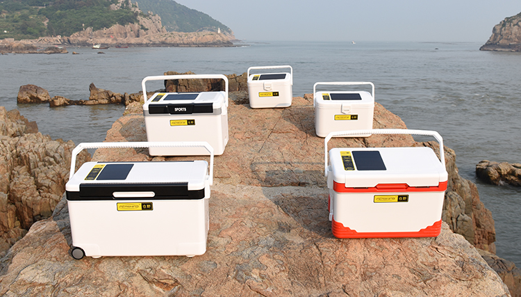 仓野太阳能钓箱内置充电增氧气泵养虾箱活虾箱活饵箱保温冷海钓箱活虾