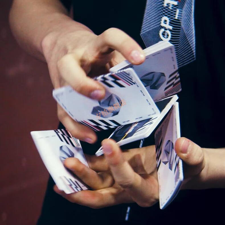 touch扑克牌 汇奇进口花切收藏潮流扑克牌 touch materia 001-deep