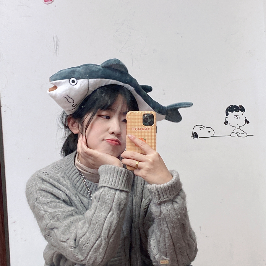 日韩少女心ins可爱搞怪咸鱼发箍发饰头饰头箍拍照直播表演道具情人节