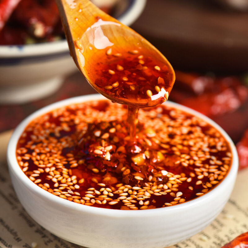 油泼辣椒甘肃天水中粗特香辣油泼辣子农家纯手工石碾子辣椒粉面香辣大