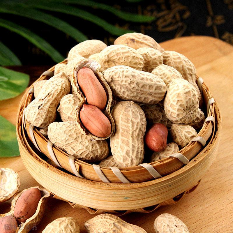 香脆原味沙炒花生蒜香核桃味五香奶香多味带壳炒货零食熟花生五香味小